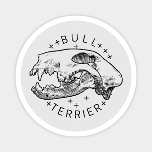 Skull of bull terrier Magnet